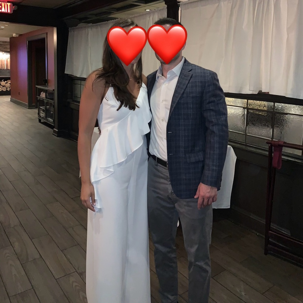 Alice + Olivia Jumpsuit in white